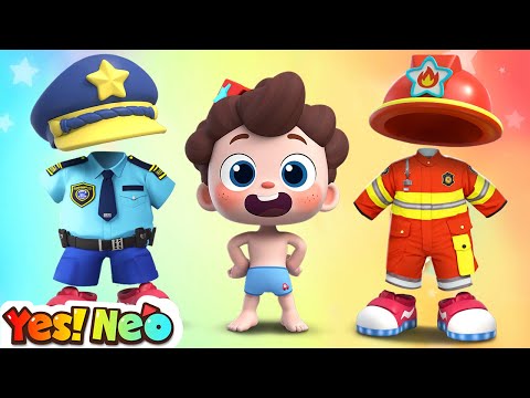 Put On Your Shoes Song | Head Shoulders Knees And Toes | Nursery Rhymes & Kids Songs | Yes! Neo
