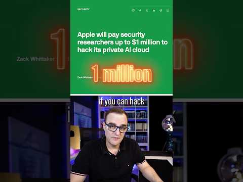 Hack Microsoft and get paid $$$ #shorts #news #microsoft #ai #azure #cloud #apple