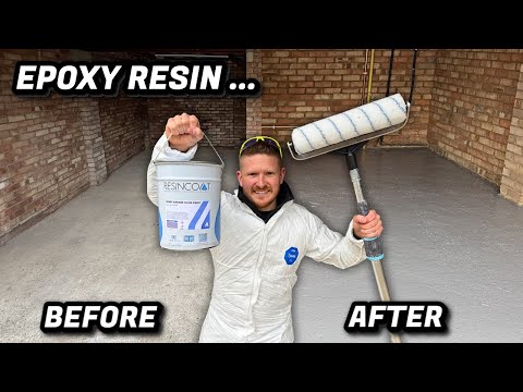 How to Epoxy Resin Coat a Garage Floor - Beginners DIY Guide!