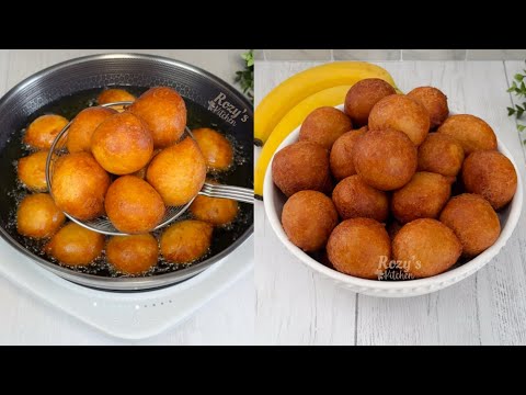 How To Make Perfect Soft Banana Puff Puff