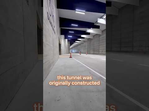 Excellent New Bike Tunnel in Zürich! 🇨🇭