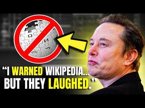 Elon Musk Just DECLARED WAR on Wikipedia - The $20 Billion Plan