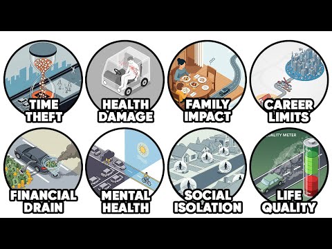 Every Reason Your Commute RUINS Your Life Explained in 8 Minutes
