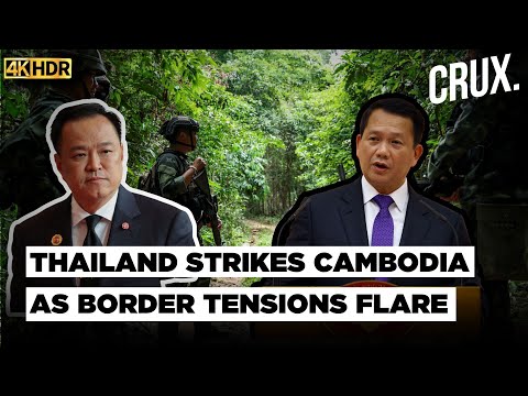 Thailand, Cambodia Trade Fresh Blows Amid Clashes, Thousands Flee Border as Tensions Flare | 4K
