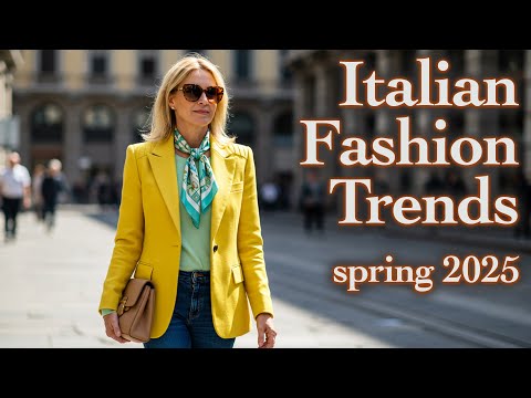 Italian Street Fashion Trends 2025: Fresh ideas for Sophisticated Spring Outfits for every day