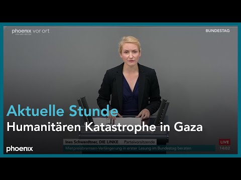 Aktuelle Stunde zur humanitären Katastrophe in Gaza am 05.06.25