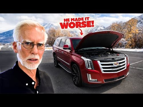 A Mobile Mechanic “FIXED” This Escalade… And Made It WORSE!