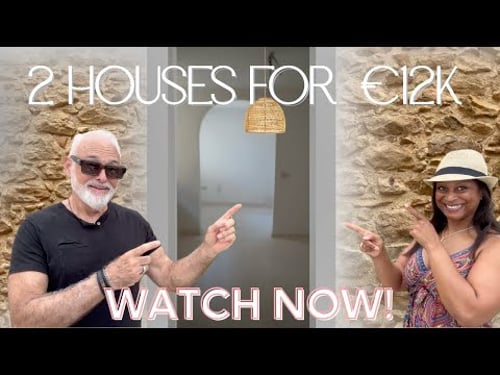 โฌ12,000 for 2 Dream Homes in Sicily with Sea and Mountain Views!