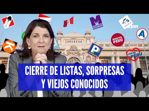 ELECCIONES 2026: CIERRE DE LISTAS Y SORPRESAS EN LAS CANDIDATURAS | PARTE 1