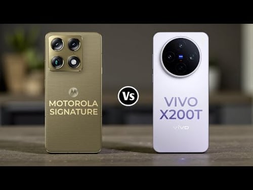 Motorola Signature Vs Vivo X200T