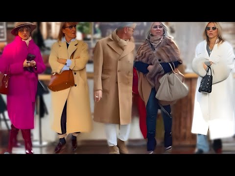 Street Style from Italy🇮🇹ELEGANT FASHION LOOKS/WINTER2025 STREETOUTFITS TRENDS CLASSY FASHION COATS
