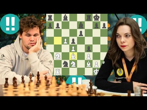 Magnus carlsen vs Dina Belenkaya 49
