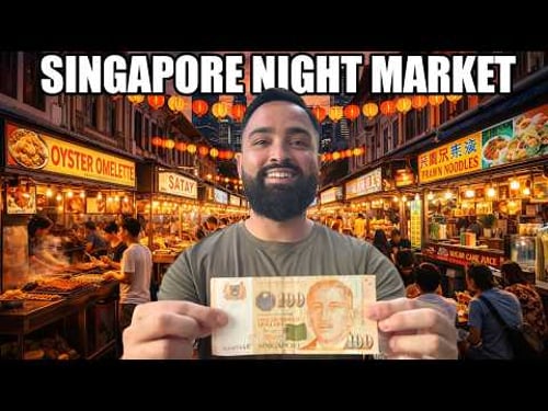 What Does $100 Get You in Singaporeβs Trendy Night Market? πΈπ¬