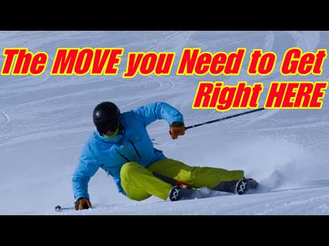 Getting into a High Edge Angle Turn & Getting your Hip Closer to the Snow