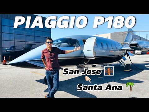 Flying the Piaggio P180 Avanti! (World’s Fastest Turboprop!)
