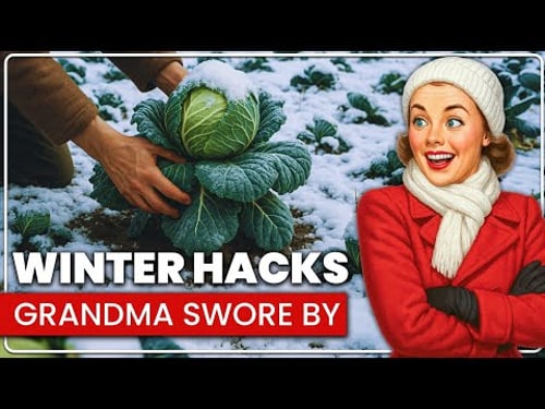 20 Ways Grandma Grew MORE Food In FREEZING Climates