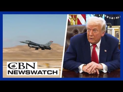 Trump: Israel Will Lead If There’s a Strike on Iran | CBN NewsWatch - April 10, 2025