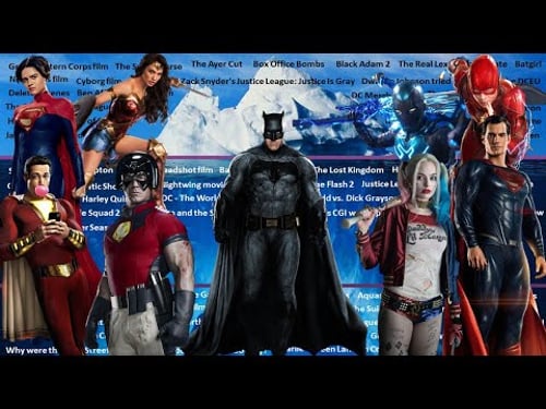The DCEU Iceberg Explained