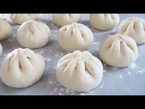 知道包子这个简单又容易捏摺的方法后,我上瘾了!再也不用买了After knowing this easy method I'M ADDICTED TO DOING IT! Delicious Buns