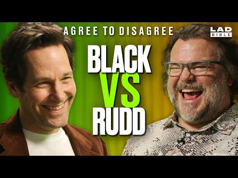Jack Black & Paul Rudd Argue Over The Biggest Debates | Agree To Disagree