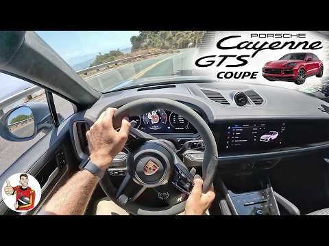 Disrespecting Physics // 2025 Porsche Cayenne GTS Coupe Drive Review (POV)