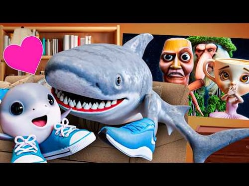 TRALALERO TRALALA has a BABY! Italian Brainrot Animation