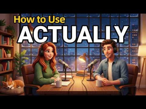 How to Use ACTUALLY in Everyday English | Daily English Conversations | English Podcast