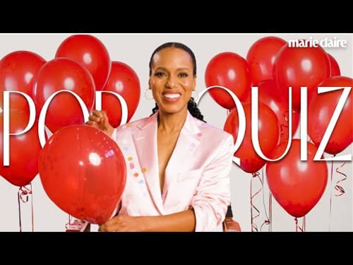 Kerry Washington Talks Beyoncé, Prince Harry's Book, & Being Called "Bossy" | Pop Quiz