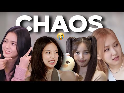 chaotic blackpink moments that I'll never forget
