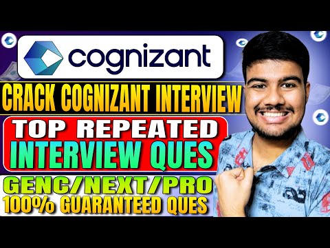 🚀Cognizant Interview: 100% Repeated Questions! Must Prepare!