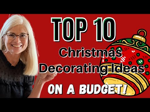 Top 10 Free & Cheap Holiday Decorating Ideas/Christmas Tree Decorating Themes & Ideas
