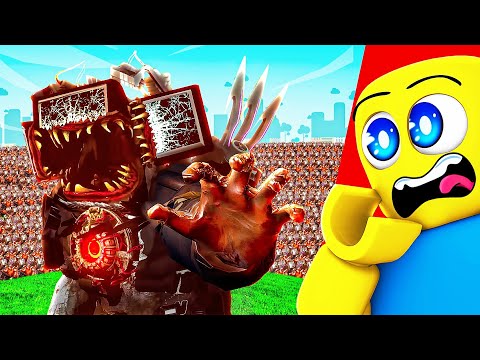 What if TITAN TV MAN Got Turned Into A ZOMBIE???