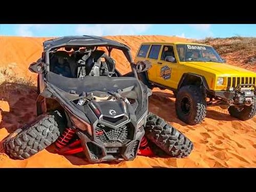 We NEVER Do This⦠SXS Stranded In The Desert!