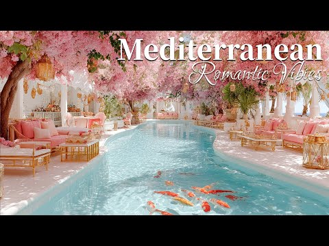 💮 Chill Mediterranean Music Nostalgia 🌊🏡 Romantic Coastal Music & Dreamy Seaside Views 🎶