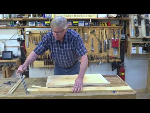Flattening a board using hand planes