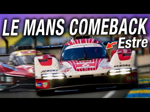 Porsche's ESTRE, VANTHOOR, and CAMPBELL Fight Back at LE MANS 2025 (PORSCHE 963)