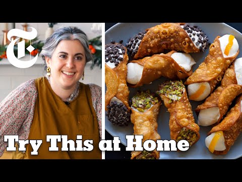 Make Perfect Cannoli With Claire Saffitz | Try This at Home | NYT Cooking