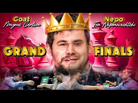 Magnus Carlsen VS Ian Nepomniachtchi || Fide World Blitz Championships 2024, Grand Finals, Game 1-4