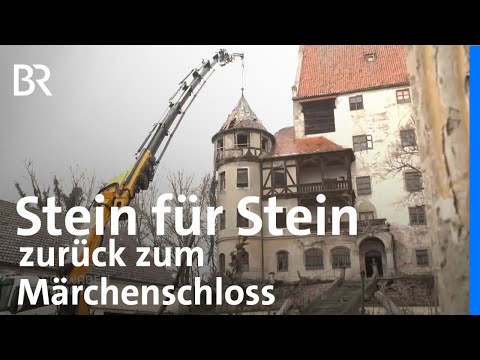 Rettung möglich? Sie wollen das baufällige Märchenschloss sanieren | Schwaben + Altbayern | BR