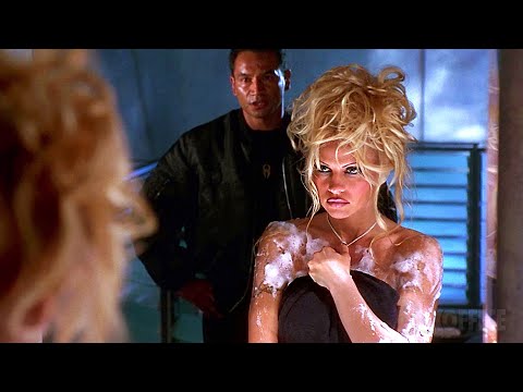 Pamela Anderson surprised in her bath | Barb Wire | CLIP