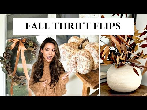 THRIFTED FALL DECOR FLIPS 2025 | 10 High-End Looks For Less