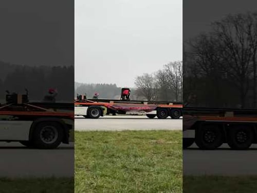 This doesn’t look real - EJECTION SEAT OF A SPEEDING TRUCK *80km/h*