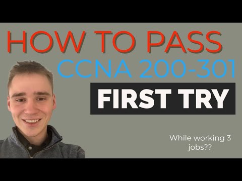 HOW I PASSED MY CCNA 200-301 WHILE WORKING 3 JOBS | CCNA 200-301 |