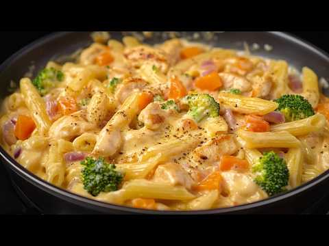 The most delicious pasta with chicken I’ve ever made ❗️ Simple and super juicy!
