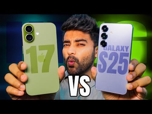 iPhone 17 vs Samsug S25 - Detailed Comparison !!
