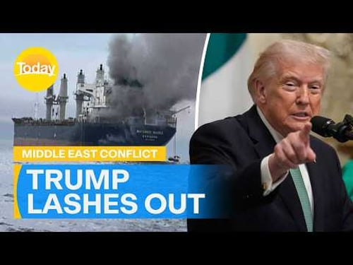 Trump slams Australia and allies over Strait of Hormuz support | Today Show Australia