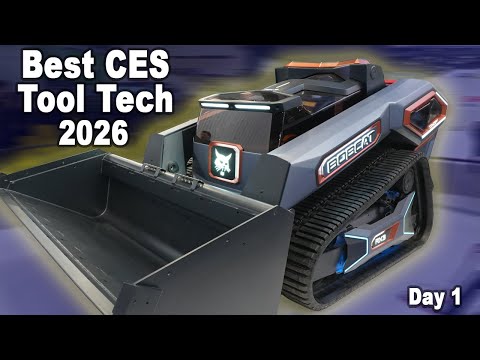 BEST Of CES 2026 Day 1 - Tools, Smart Home & Cool Gadgets