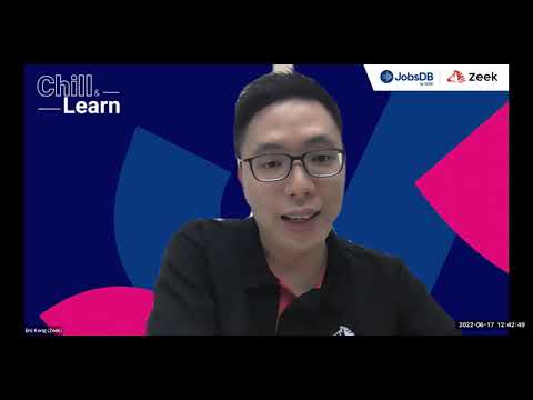 JobsDB's Virtual Chill and Learn Session with Zeek