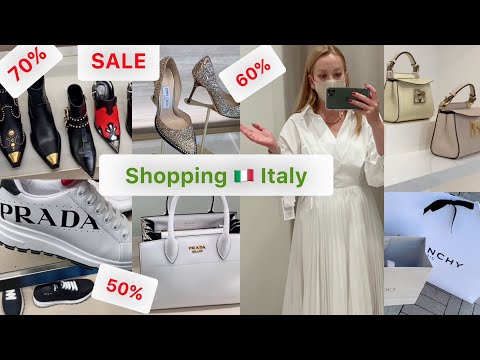 ШОПИНГ в ИТАЛИИ 🇮🇹 Бренды *одежда* обувь *сумочки* Аутлет Серравалле 🏃🏼♀️