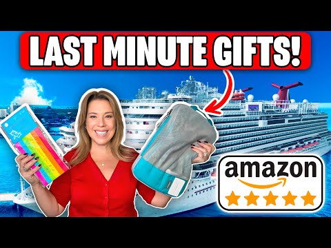 30 Awesome LAST MINUTE Amazon Cruise Essentials! (Plus My Cruise Gift Bag)